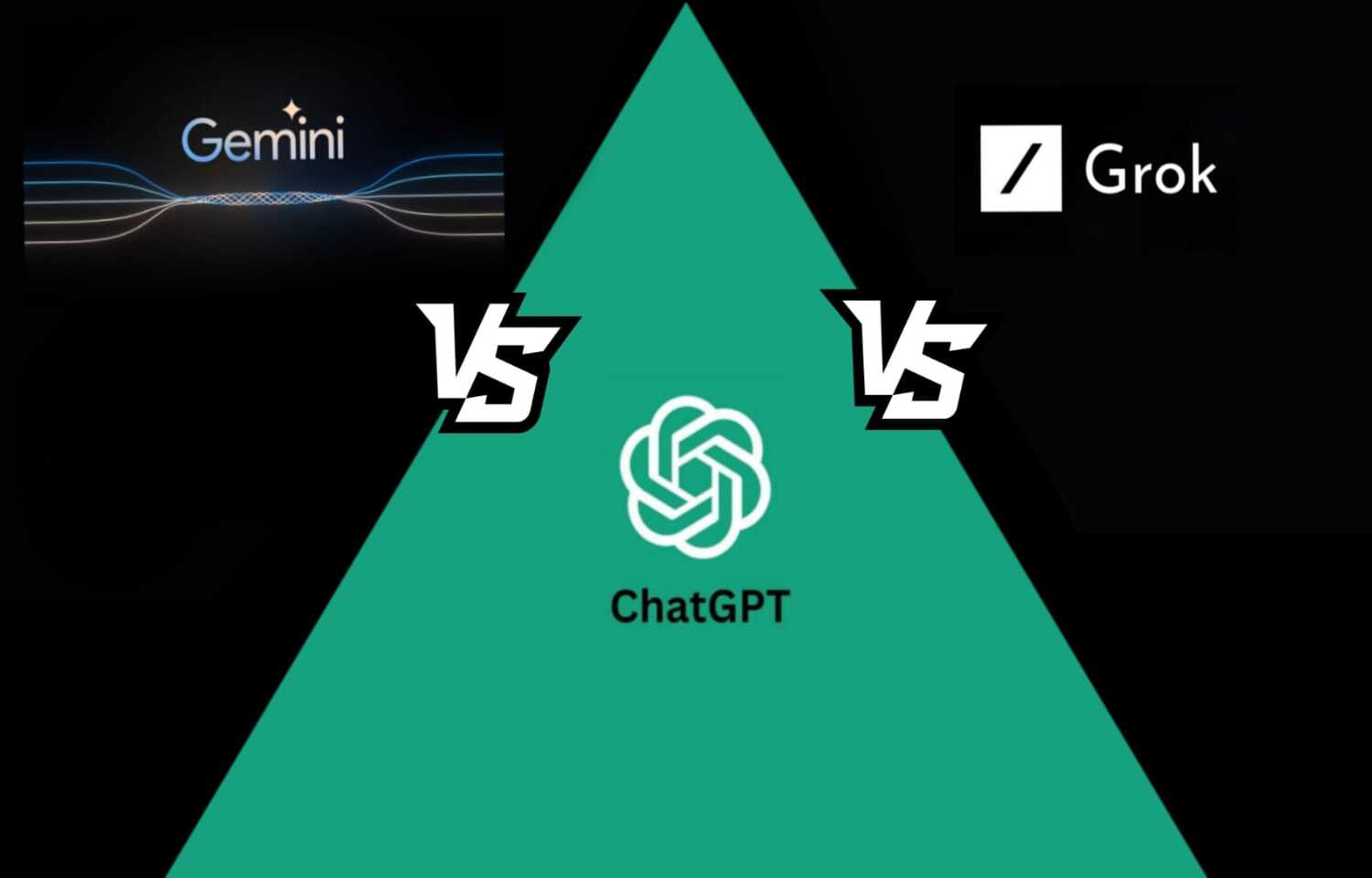 ChatGPT vs Gemini vs Grok
