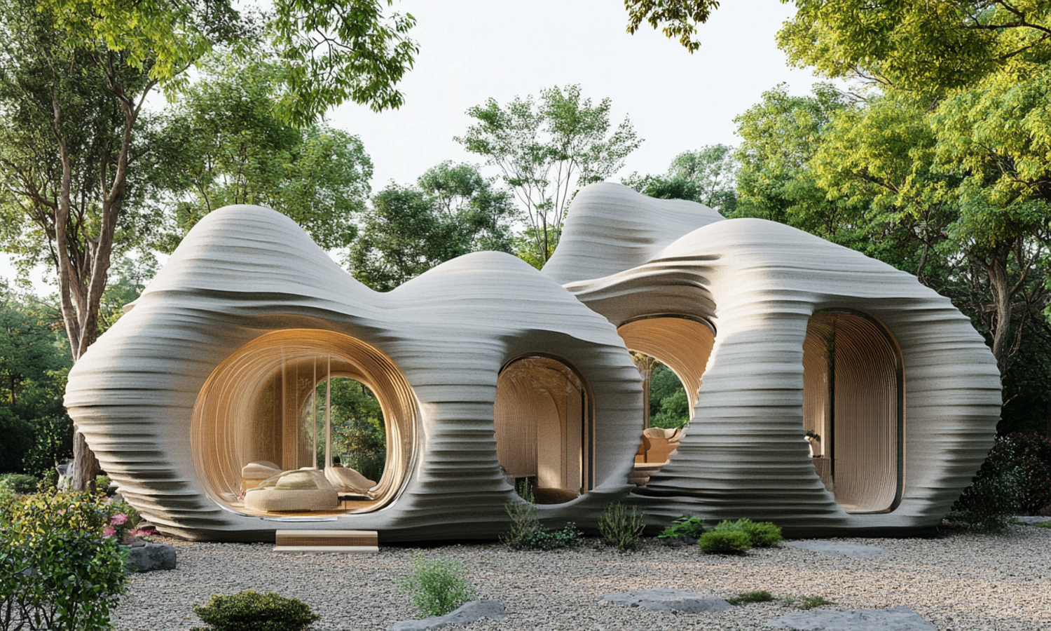 3D Printed Concrete Home