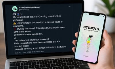 Editorial image for STEPN Move-to-Earn Platform Reports Massive DDoS Attacks