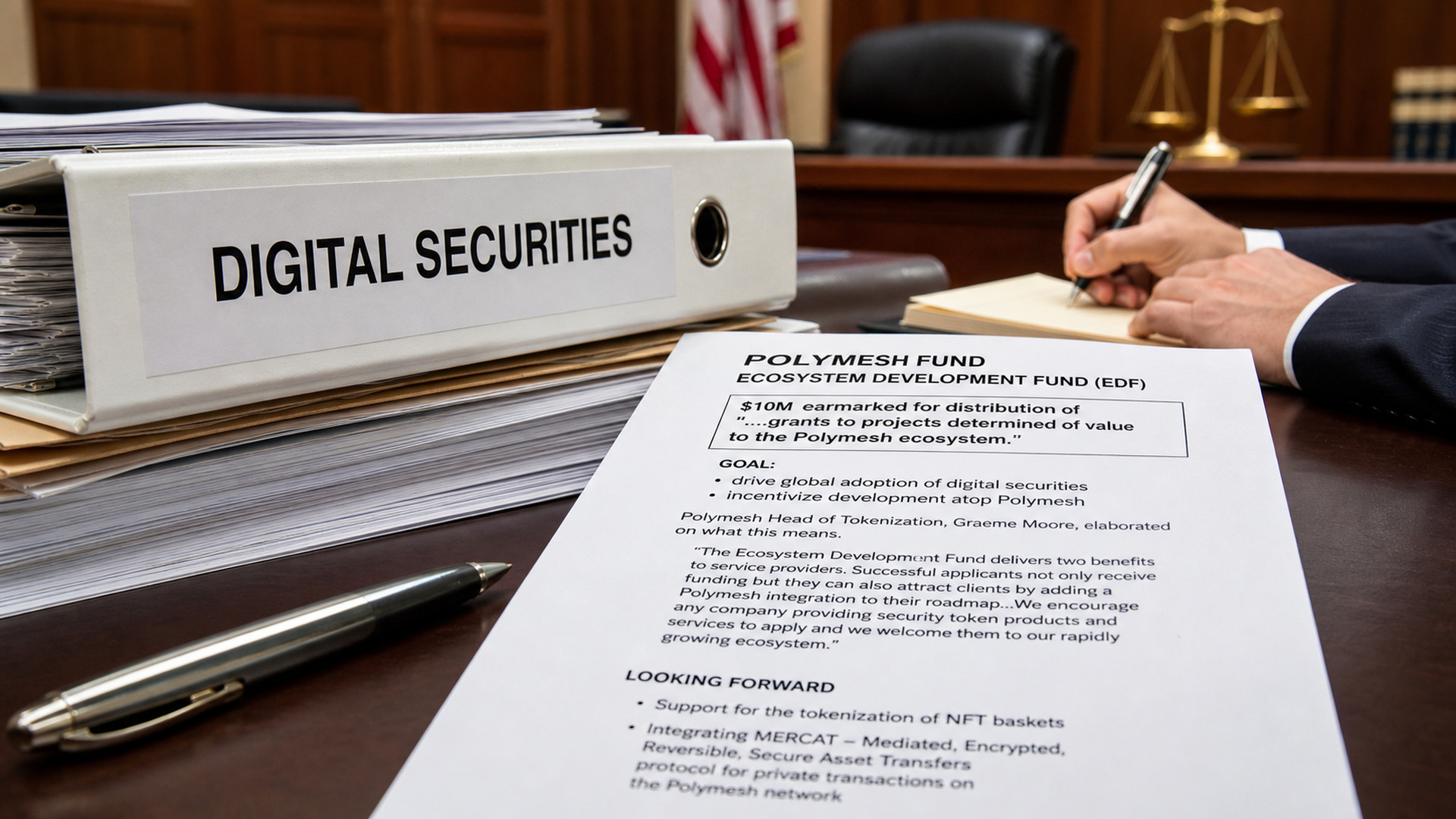 Editorial image for Digital Securities Update – Polymesh Fund, Colorado Feasibility Study, Rich Glory Coin STO