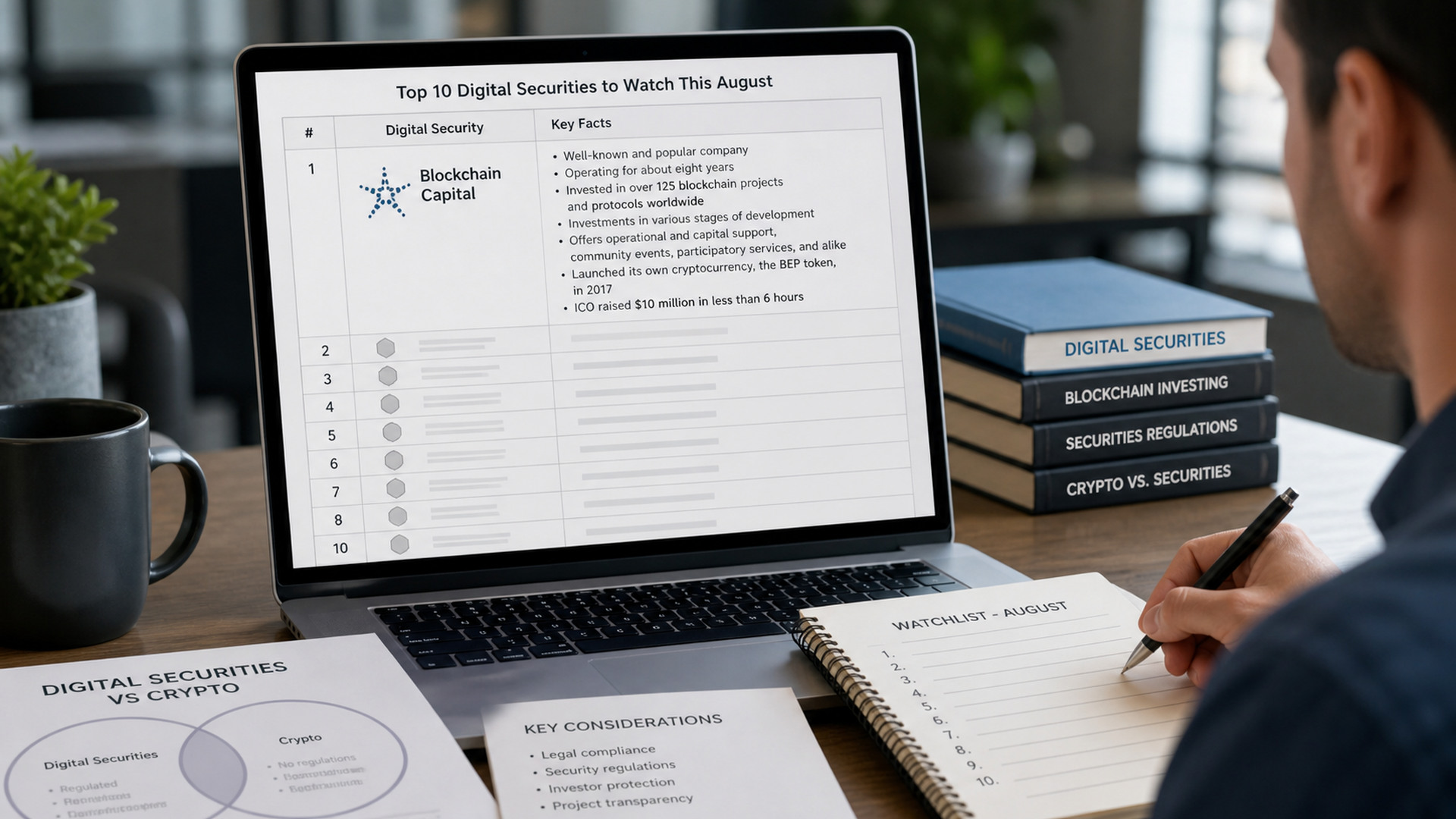 Editorial image for Top 10 Digital Securities that Might Offer Great Opportunities this August