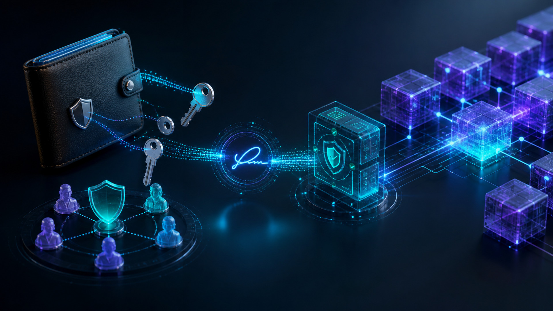 Digital-Asset Wallets: Keys, Signatures, and Smart Accounts