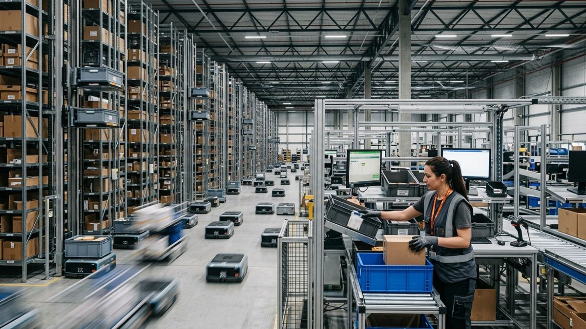 GXO Deploys 127 Exotec Robots for Guess Fulfillment in the Netherlands