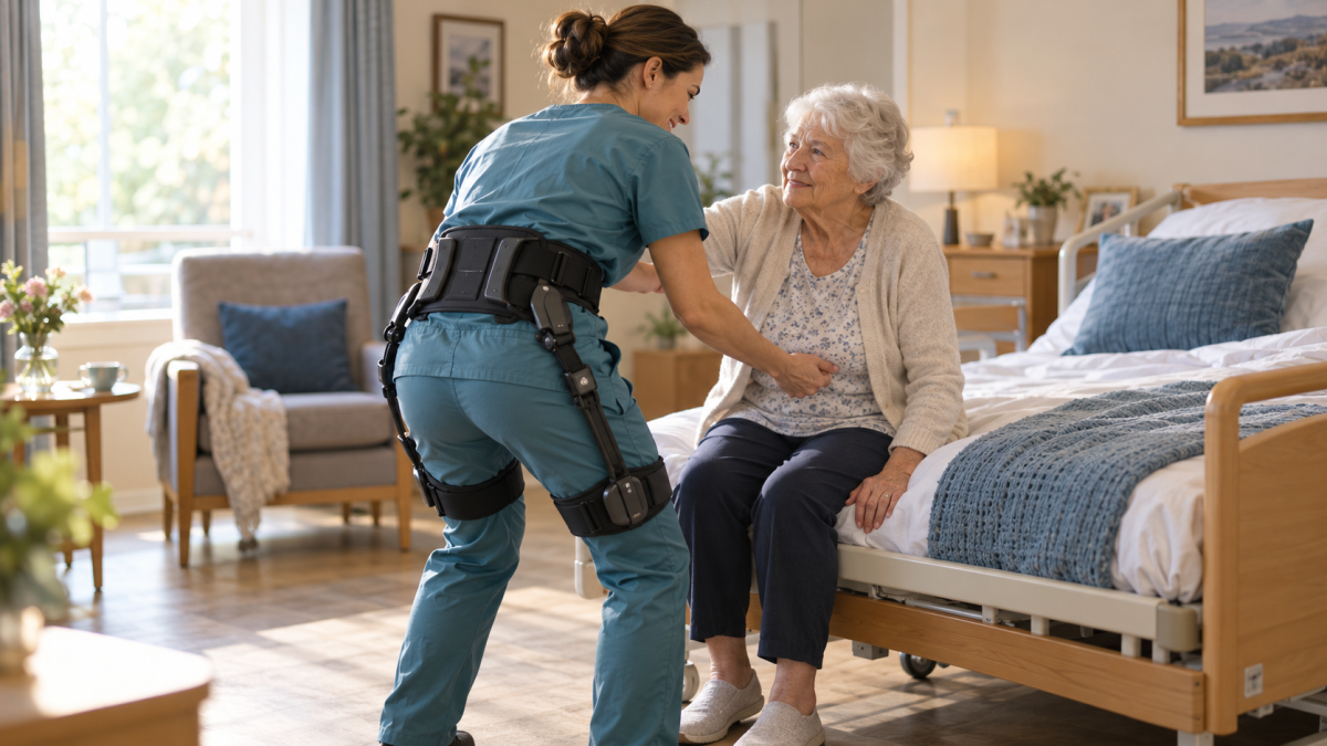 Healthcare Exoskeletons: Robotics That Support Care Workers
