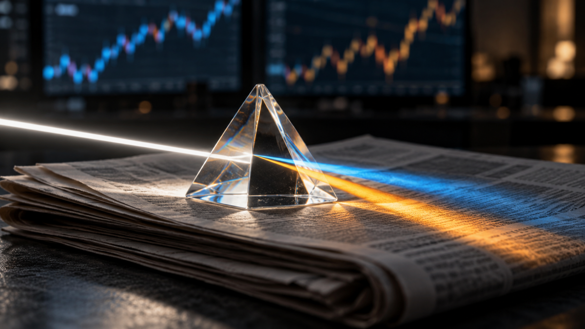 How Media Narratives Shape Market Volatility