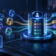Abstract AI agents route through a central identity gateway to access protected cloud, database, analytics and file services.